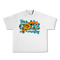 Lunar Rock this is gods country sunflower Urban Heavy Tee - AdoDesignShop