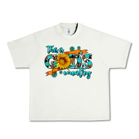Pistachio this is gods country sunflower Urban Heavy Tee - AdoDesignShop