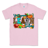Bubblegum Pink y'all gonna learn today pumpkin and pen Classic Tee - AdoDesignShop