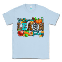 Dusty Blue y'all gonna learn today pumpkin and pen Classic Tee - AdoDesignShop