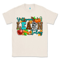Natural y'all gonna learn today pumpkin and pen Classic Tee - AdoDesignShop