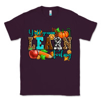 Plum y'all gonna learn today pumpkin and pen Classic Tee - AdoDesignShop