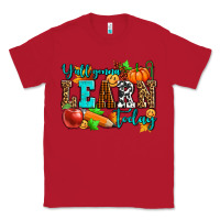 Red y'all gonna learn today pumpkin and pen Classic Tee - AdoDesignShop