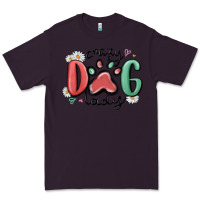Plum crazy dog lady Premium Tee - MaliasSmallBusiness