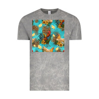 Cloud Rock poultry animals seamless pattern Vintage Tee - HRA Design Shop