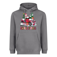 Storm pink merry christmas Heavyweight Hoodie - MaliasSmallBusiness