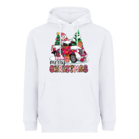 White pink merry christmas Heavyweight Hoodie - MaliasSmallBusiness