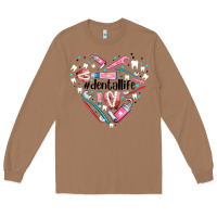 Toasted Coconut dental life element heart Long Sleeve Tee - AdoDesignShop