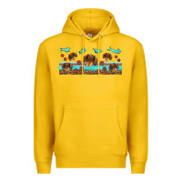 Lemon dachshund wiener dog Premium Hoodie - Jasminsmagicworld
