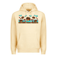 Pina Colada dachshund wiener dog Premium Hoodie - Jasminsmagicworld