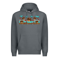 Rock dachshund wiener dog Premium Hoodie - Jasminsmagicworld