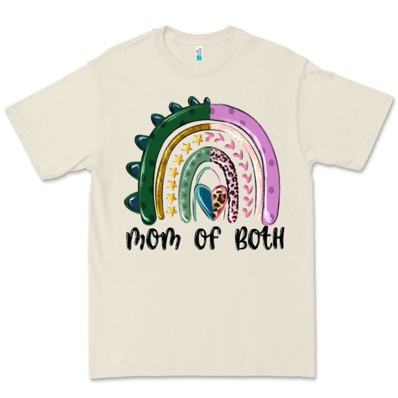 Mom Of Both Rainbow Premium Tee by MaliasSmallBusiness | Teevron