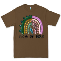 Cacao mom of both rainbow Premium Tee - MaliasSmallBusiness