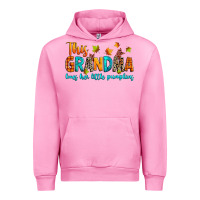 Fuchsia Pink customized this grandma loves her little pumpkins Urban Hoodie - texasbilliewilder