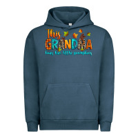 Pigment Midnight Navy customized this grandma loves her little pumpkins Urban Hoodie - texasbilliewilder