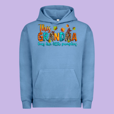 Customized This Grandma Loves Her Little Pumpkins Urban Hoodie Designed By Texasbilliewilder