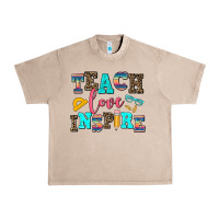 French Oak teach love inspire Urban Heavy Tee - AdoDesignShop