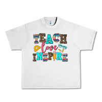 Lunar Rock teach love inspire Urban Heavy Tee - AdoDesignShop