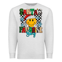 Oatmeal Heather santas favorite boy Premium Sweatshirt - MaliasSmallBusiness