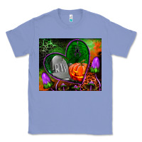 Colony Blue halloween heart mouse pad Classic Tee - BundleAndBundleShop