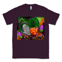 Plum halloween heart mouse pad Classic Tee - BundleAndBundleShop