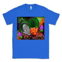 True Royal halloween heart mouse pad Classic Tee - BundleAndBundleShop