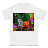 White halloween heart mouse pad Classic Tee - BundleAndBundleShop