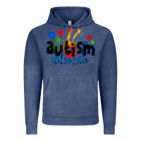 Vintage Denim autism advocate Vintage Hoodie - Zillion Design Studio