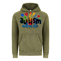 Vintage Olive autism advocate Vintage Hoodie - Zillion Design Studio