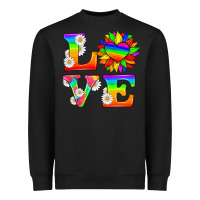 Black love and sunflower Heavyweight Sweatshirt - HRA Design Shop
