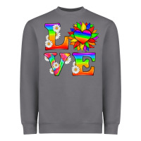 Storm love and sunflower Heavyweight Sweatshirt - HRA Design Shop