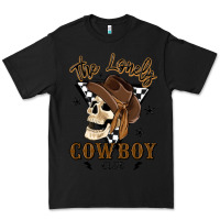 Black the lonely cowboy club Premium Tee - MaliasSmallBusiness