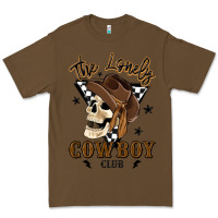 Cacao the lonely cowboy club Premium Tee - MaliasSmallBusiness