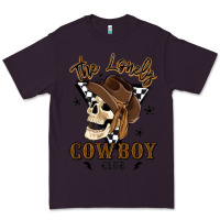 Plum the lonely cowboy club Premium Tee - MaliasSmallBusiness