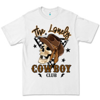 White the lonely cowboy club Premium Tee - MaliasSmallBusiness