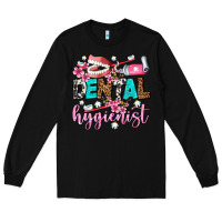 Black dental hygienist Long Sleeve Tee - AdoDesignShop