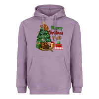 Lavender merry christmas y'all Heavyweight Hoodie - MaliasSmallBusiness