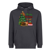 Smoke merry christmas y'all Heavyweight Hoodie - MaliasSmallBusiness