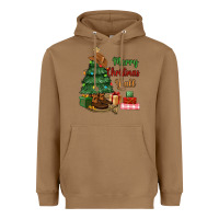 Toasted Coconut merry christmas y'all Heavyweight Hoodie - MaliasSmallBusiness