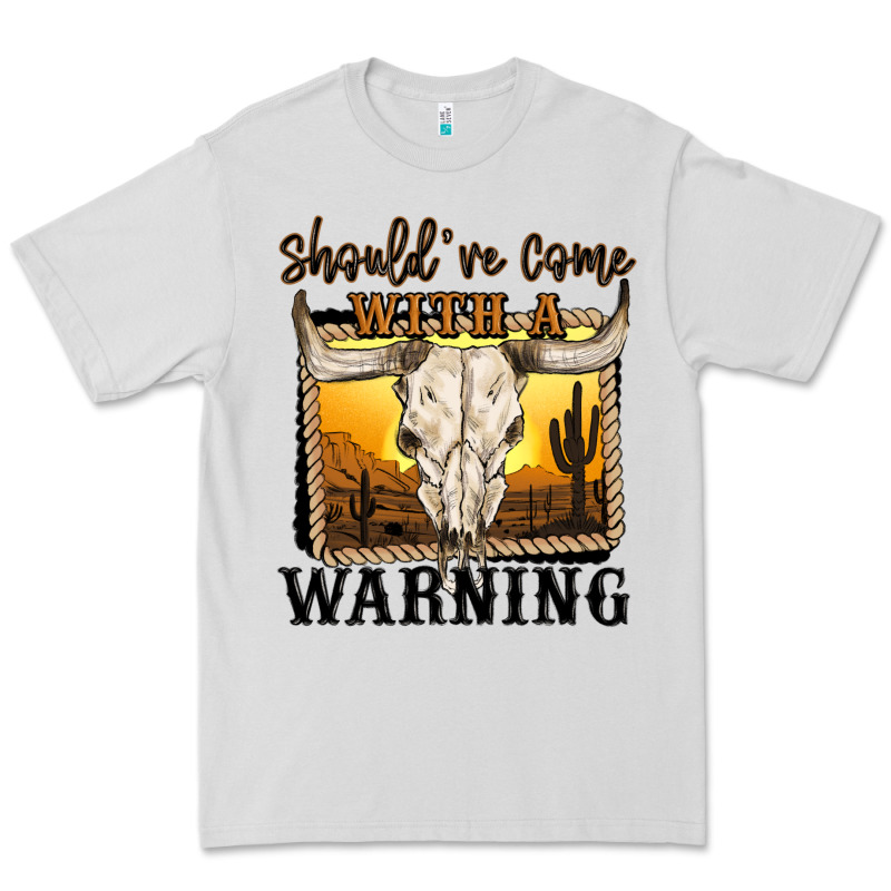 Should've Come With A Warning Premium Tee by MaliasSmallBusiness | Teevron