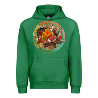 Emerald Boots flannels bonfires leggins football Urban Hoodie - NancyCooperArtShop
