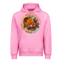 Fuchsia Pink Boots flannels bonfires leggins football Urban Hoodie - NancyCooperArtShop