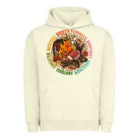 Pigment Pistachio Boots flannels bonfires leggins football Urban Hoodie - NancyCooperArtShop