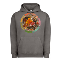 Pigment Tornado Boots flannels bonfires leggins football Urban Hoodie - NancyCooperArtShop