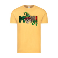Vintage Mustard Boy Mini Elf Skull Vintage Tee - FaDigitalArtStudio