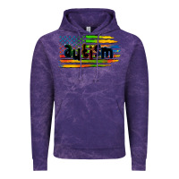 Cloud Purple autism american flag Vintage Hoodie - Zillion Design Studio