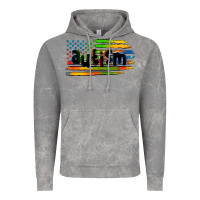 Cloud Rock autism american flag Vintage Hoodie - Zillion Design Studio