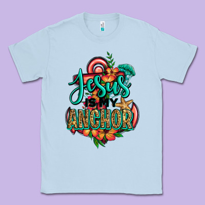 Jesus Is My Anchor Classic Tee Designed By Jasminsmagicworld