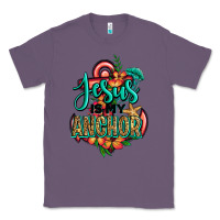 Lavender jesus is my anchor Classic Tee - Jasminsmagicworld