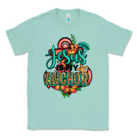 Seafoam jesus is my anchor Classic Tee - Jasminsmagicworld